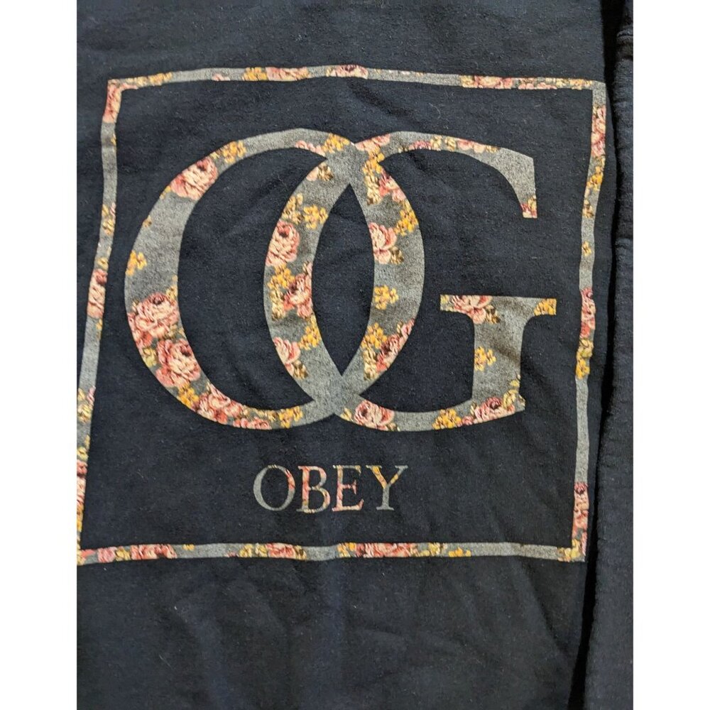 Obey OG Floral Crewneck Sweater - Picture 4 of 7